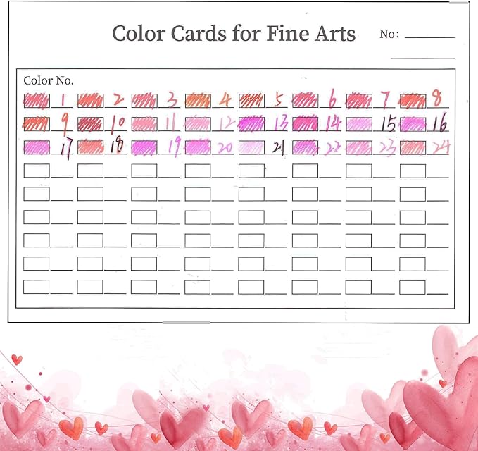 Red Pink Gel Pens,72 Color Gel Pens Set including 24 Color Gel Pen with 48 Refills,40% More Ink Colored Gel Pens for Drawing, Doodling, Scrapbook, Journaling