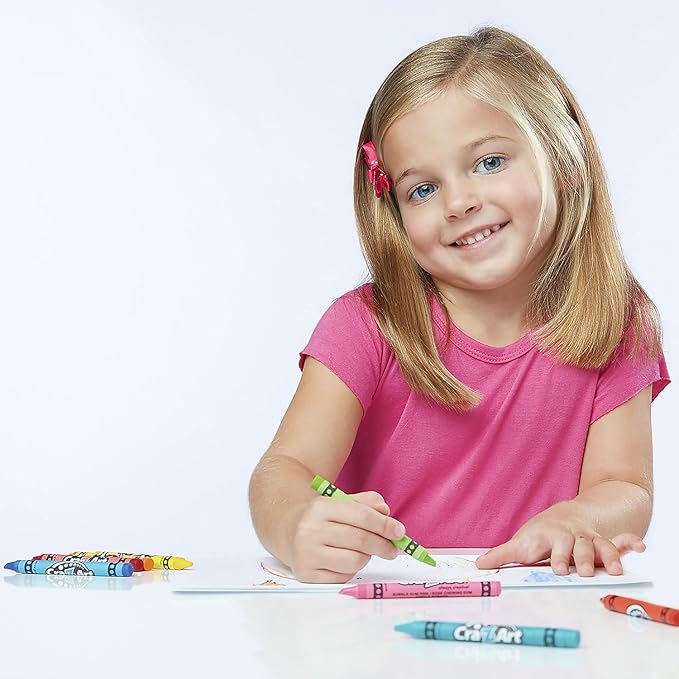 Cra-Z-Art Crayon Bulk Class Pack 800ct 16 Assorted Colors Back To School Supply List Essential, Bulk Pack for School Supply Rooms and In Class For Teachers