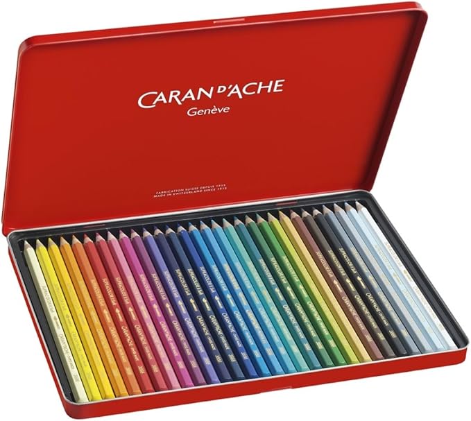Caran d'Ache Supracolor Metal Box Set Of 30