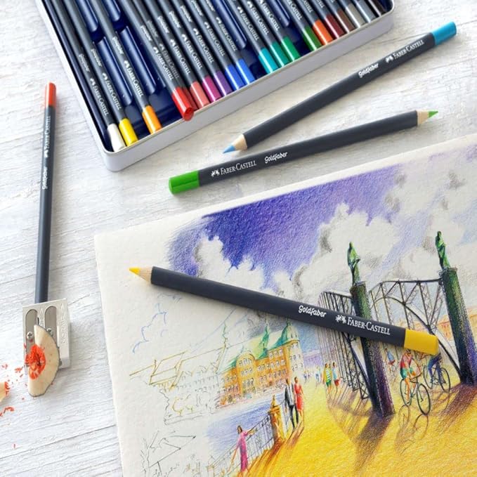 Faber-Castell Creative Studio Goldfaber Color Pencils (36 Count)