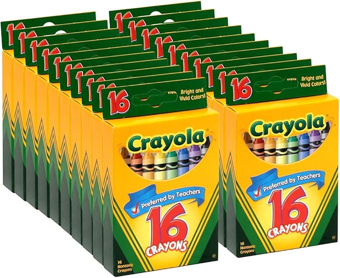 CRAYON 16PK BX
