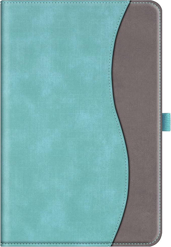 Fintie Case for Samsung Galaxy Tab S10 Lite/ S10 FE/ S9 FE 5G 10.9 Inch/Tab S9 11 Inch with S Pen Holder, Multi-Angle Viewing Protective Cover with Pocket, Auto Sleep/Wake, Turquoise