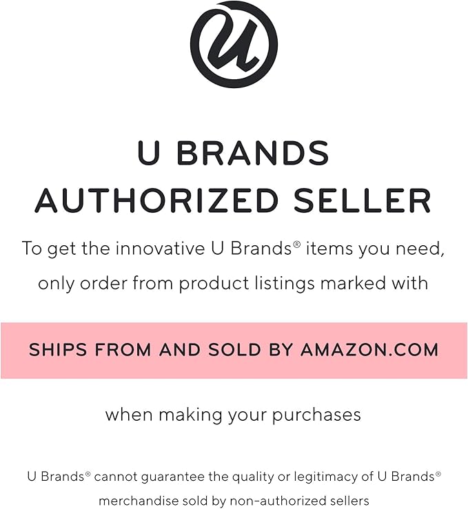U Brands Vena Collection Wire Pencil Cup (Polished Gold)