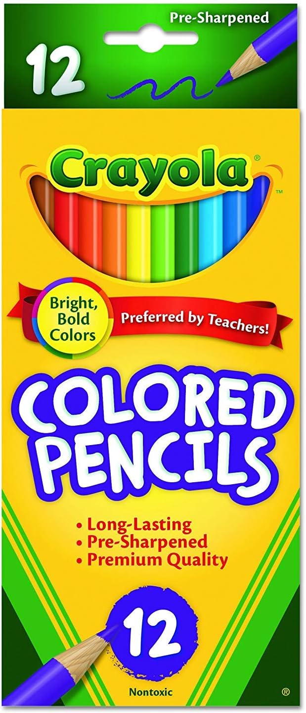 Colored Pencils 12 Each, Pack of 7