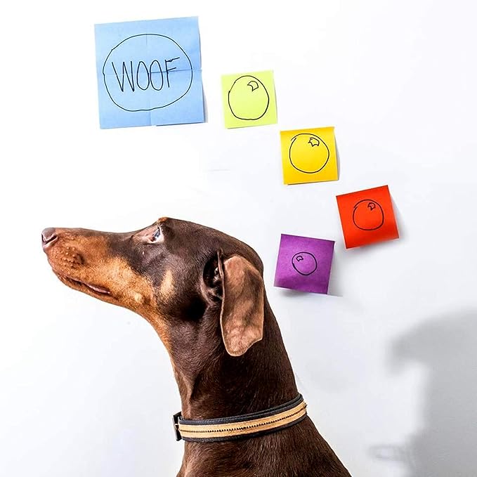 Post-it Super Sticky Notes, 5 Sticky Note Pads, 3 x 3 in., School Supplies, Office Products, for Vertical Surfaces, Monitors, Walls and Windows, Blue Paradise
