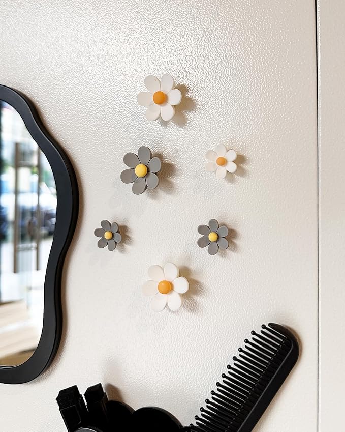 KEYDUACU 12 pcs Girls Locker Accessories, Locker Decorations Including Mirrors, whiteboards, Magnets and organizing Supplies. Ideal for Back-to-School Essentials and The Office (12 pcs-Black)