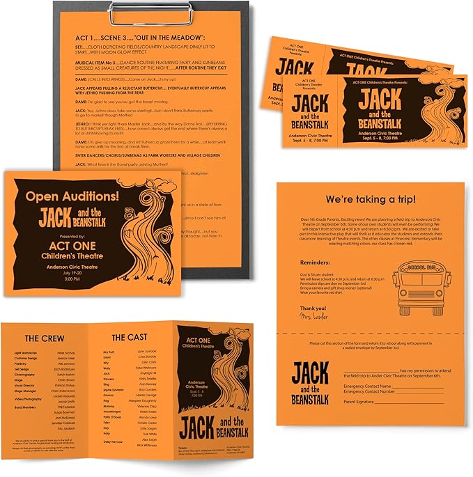 Neenah Astrobrights Bright Color Paper, 8 1/2in. x 11in., 24 Lb, FSC Certified, Cosmic Orange, Ream Of 500 Sheets, 21658