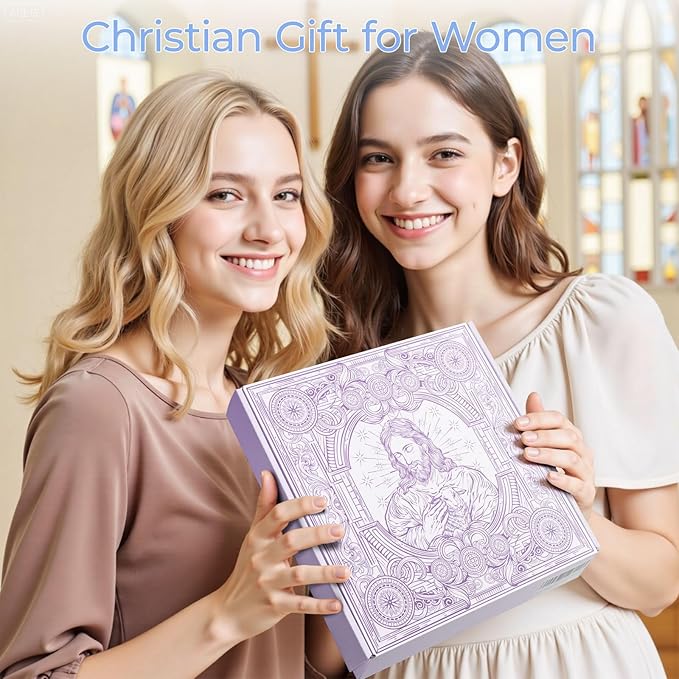 76PCS Bible Study Supplies Kit for Women, Journaling Set with No Bleed Highlighters, Laminated Bible Tabs,Notebook, Quilted Pencil Case, Bible Accessories Set Beginner Christian Gifts