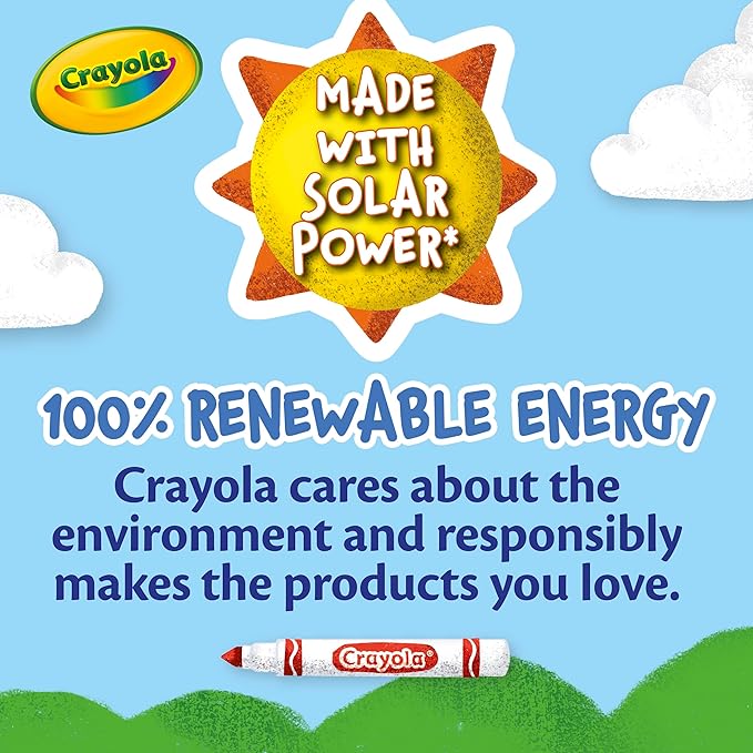 Crayola® Washable Broad Line Markers, Yellow, Pack of 12 Markers