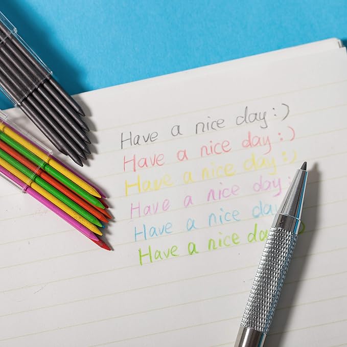 Mr. Pen- 2mm Mechanical Pencil, Metal, 2mm, Drafting Pencil, Metal Mechanical Pencils, Drawing Mechanical Pencils, Lead Holder