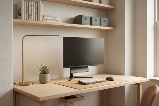 Big Ideas for Small Spaces: Maximizing a Compact Desk Setup