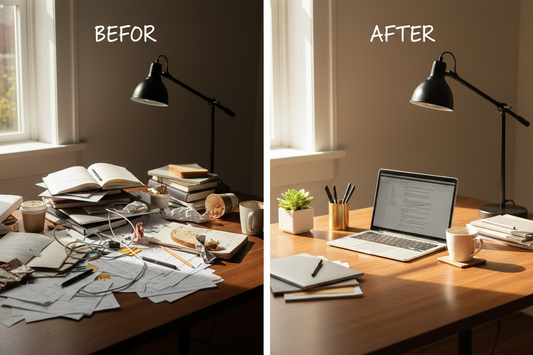 From Chaos to Clarity: How One Organized Desk Changed Everything