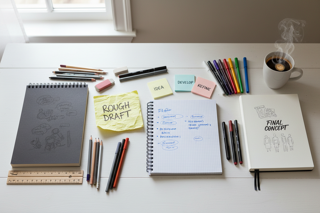 From First Draft to Final Idea: How the Right Supplies Support Creativity