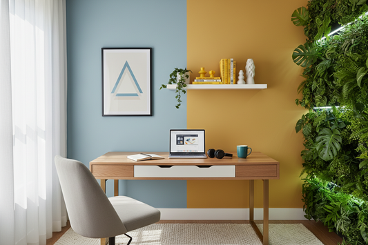 How to Use Color Psychology to Boost Productivity in Your Home Office