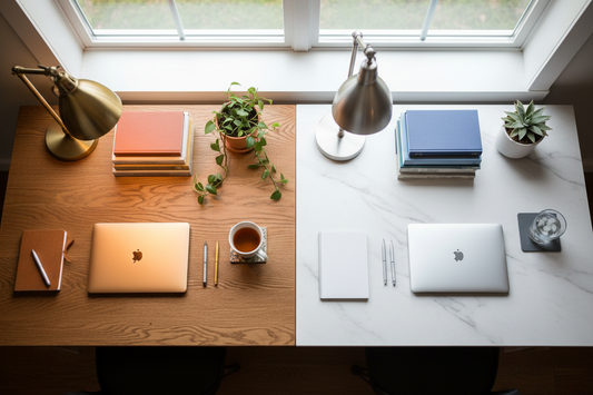 One Desk, Two Lives: How to Share a Workspace Without the Clutter