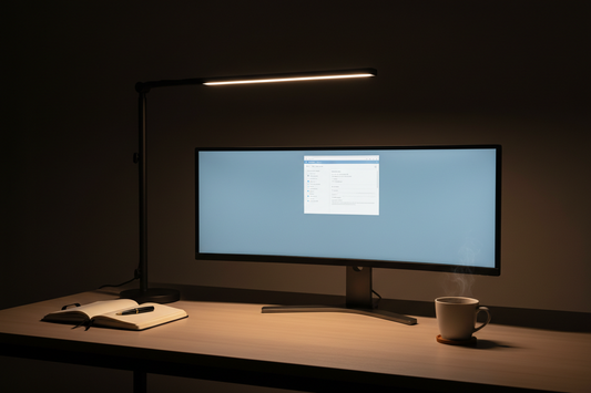 Out of the Dark: How Proper Desk Lighting Saves Your Eyes and Energy