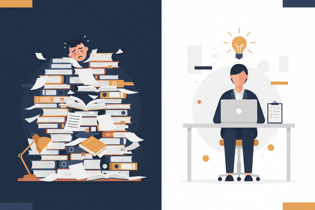 The Difference Between Working Hard and Working Smart