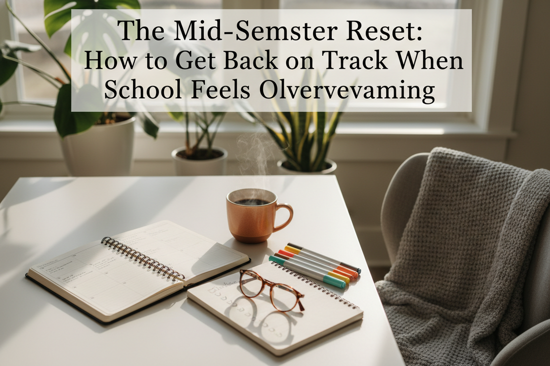 The Mid-Semester Reset: How to Get Back on Track When School Feels Overwhelming