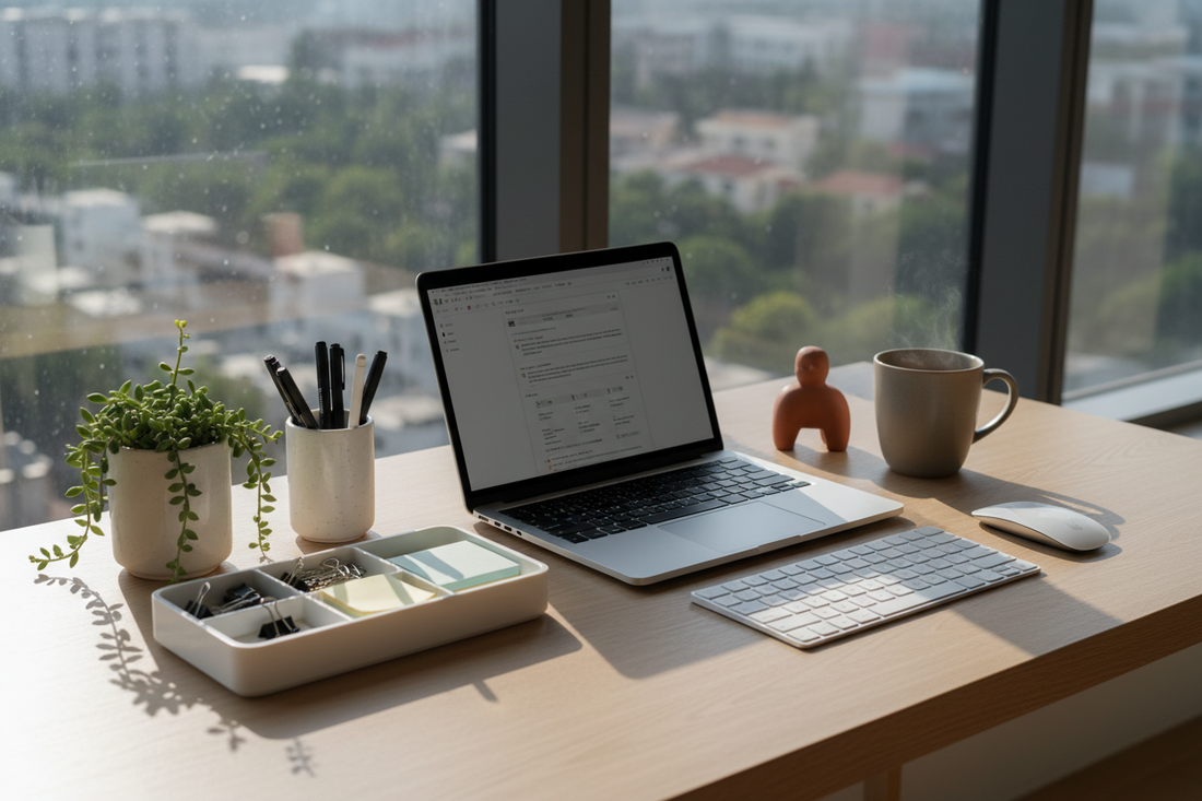 Why an Organized Workspace Feels So Professional