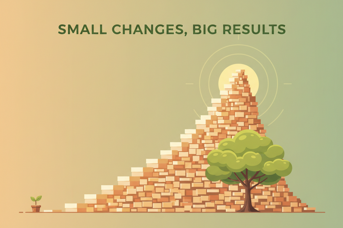 Why Small Changes Lead to Big Results Over Time