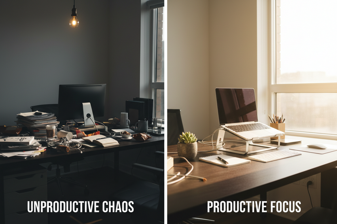 Why Your Workspace Feels Unproductive — And How to Fix It