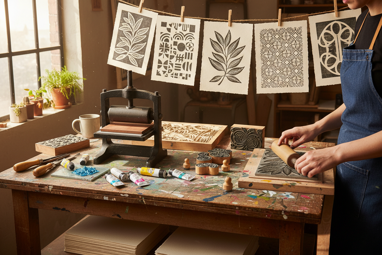 Arts Crafts & Sewing  Printmaking