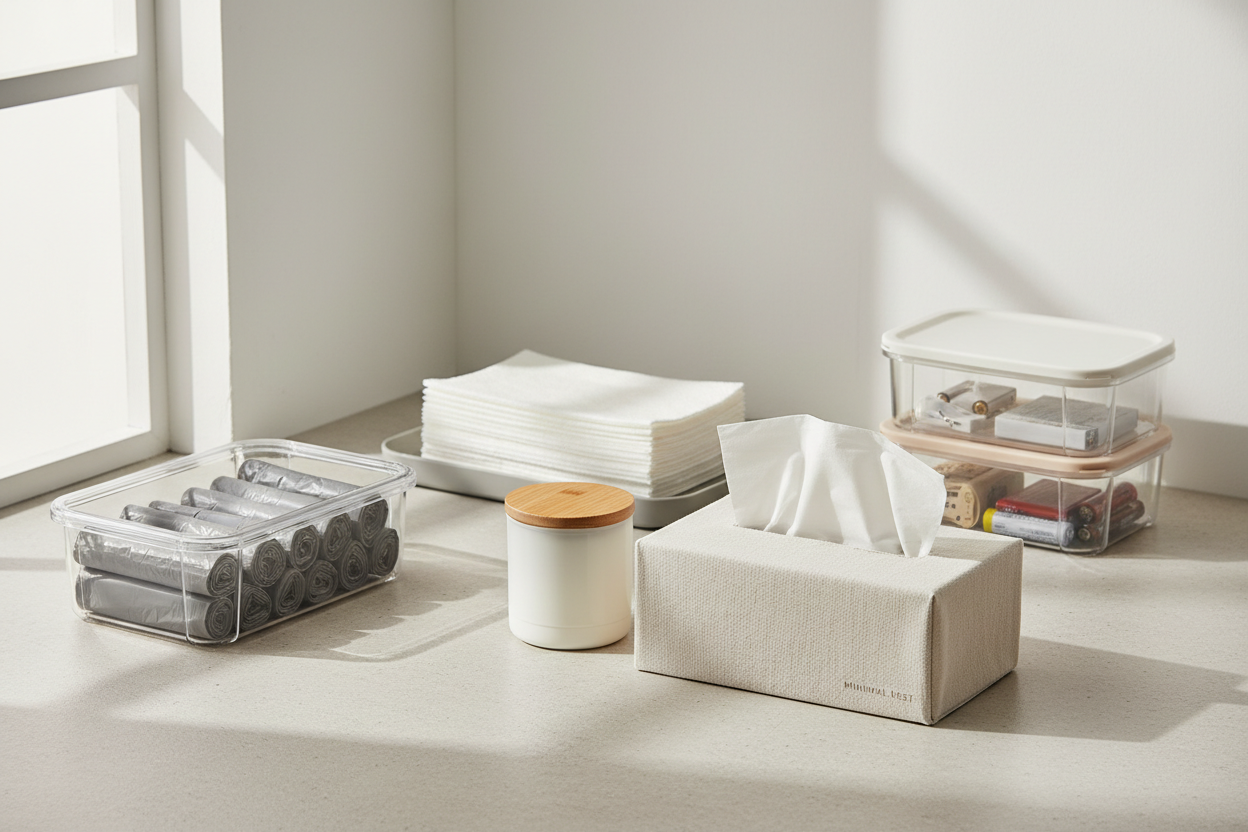 Premium meets practicality Paper & Plastic