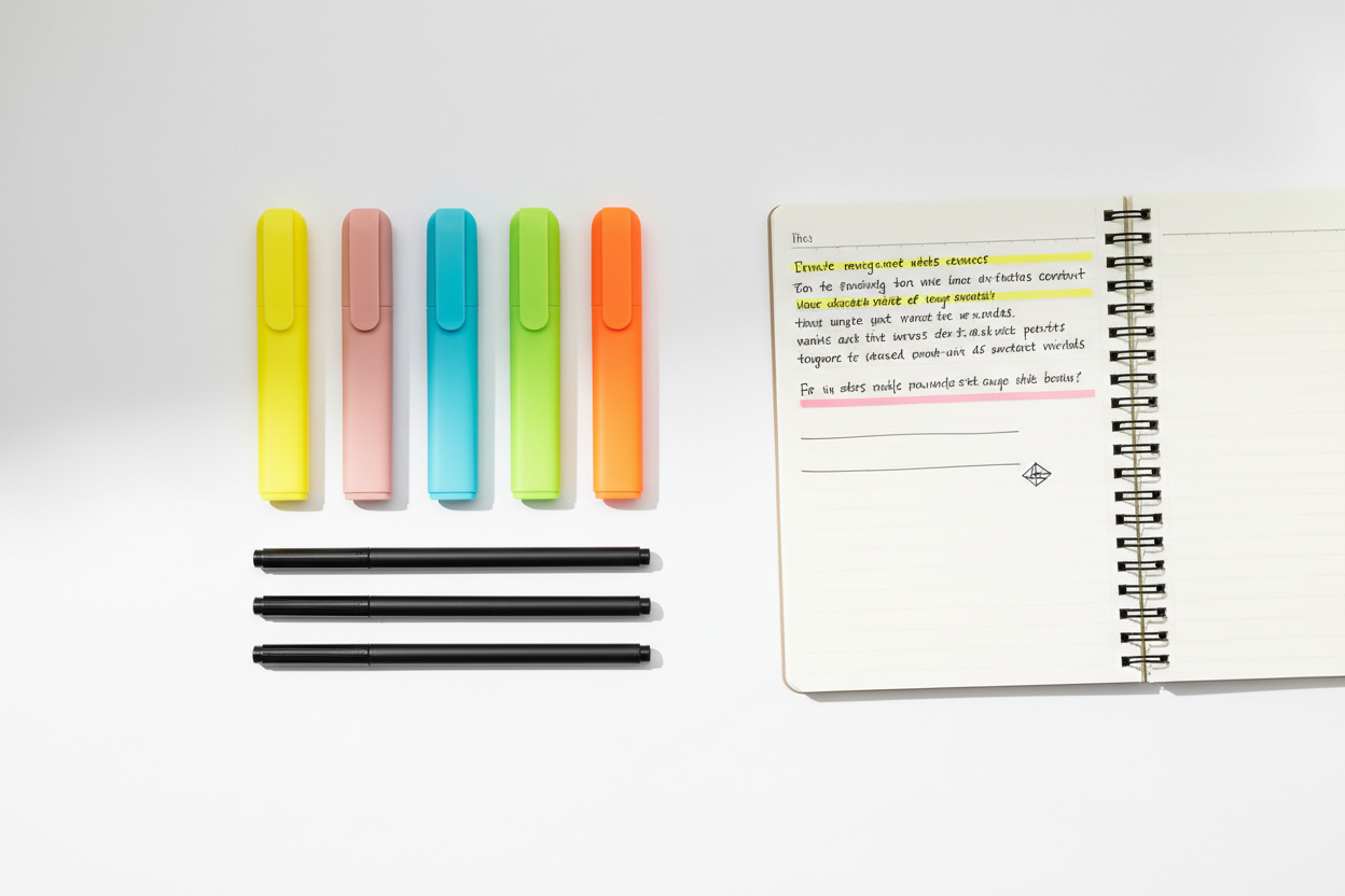 Highlighters Fine Liners & Markers