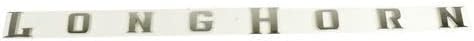 DODGE RAM 1500 2500 3500 Chrome LONGHORN Nameplate NEW OEM MOPAR
