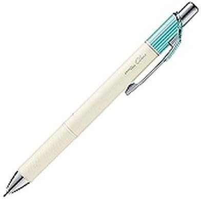 Pentel Gel Ink Ballpoint Pen ENERGEL Clena 0.4mm (Black Ink) [Mint green] x 3 pieces (Japan Import)