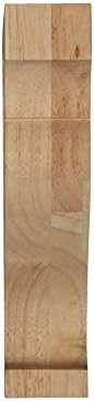 Ekena Millwork CORW02X05X08RKCH Mini Rockport Wood Corbels, 1 3/4"W x 5"D x 8"H, Cherry