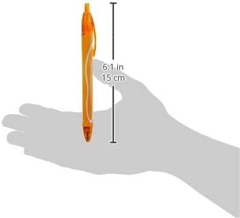 BIC Gelocity Quick Dry Gel Pen with Fast Drying Ink and Comfortable Grip, Assorted colors, 0.7 mm Medium Point, 24 Pack