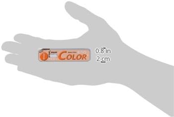 Pilot Color Mechanical Pencil Lead Eno, 0.7mm, Orange, 10 Leads (HRF7C-20-O)