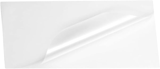 Heat Activated Laminating Pouches 5 Mil 3” x 8-3/4” (76mm x 222mm x 125 microns Thick) for up to 2-3/4” x 8-1/2” Bookmark Size Sheets [pk of 500] Clear Gloss