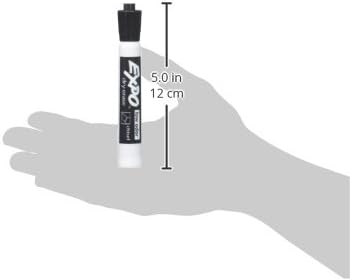EXPO Dry Erase Markers,Low Odor Ink,Black,Chisel Tip,- Whiteboard,Calendar,Organization,Essential Supplies for Office,School,Classroom,Teachers,(Pack of 144)