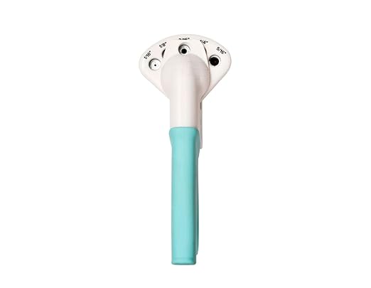 We R Memory Keepers, Crop A Dile Multi Hole Punch, with 1/16",1/8", 3/16", 1/4" and 5/16" Holes for Leather, Craft Paper, Fabric, Tin and More
