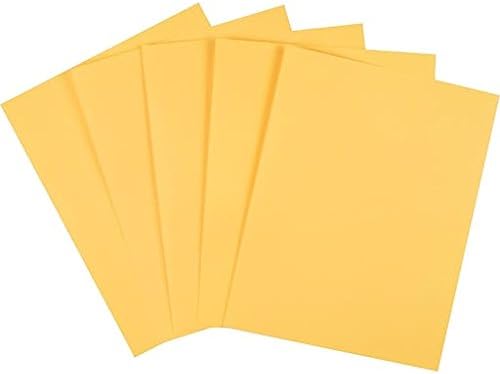 Staples Pastel Colored Copy Paper 8 1/2-Inch x 11-Inch Goldenrod Ream, For Office, School & Home