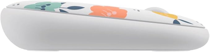 Logitech M340 Wireless Mouse with Limited Edition Prints, USB Receiver and Silent Clicks, Portable Wireless Mouse for Laptop, PC, Windows, Chrome, Surface – Floral Bouquet