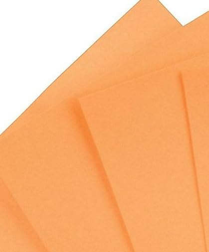 Staples Brights 24 Lb. Colored Paper Orange 500/Ream, For Everyday Use at Home or Office