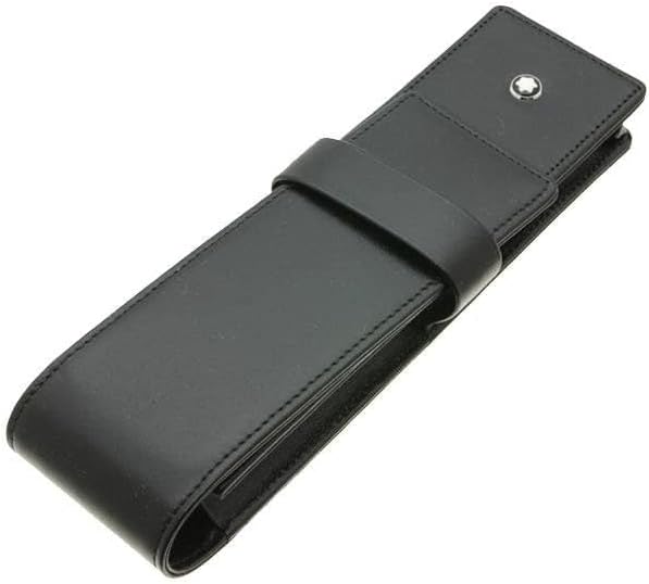 Montblanc 14311 MST 2 Pen Pouch Clasp Black