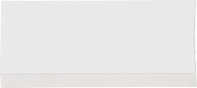 Brady Authentic (M21-750-423) Harsh Environment Polyester Label for Barcode, Solar Panel, Printed Circuit Board, Black on White- For M210, M210-LAB, M211, BMP21-PLUS and BMP21-LAB Printers, .75"W 21'L