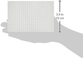 Post-it Super Sticky Notes, 4x6 in, 3 Pads, 2X The Sticking Power, White with Blue Grid Lines, Recyclable (660-SSGRID)