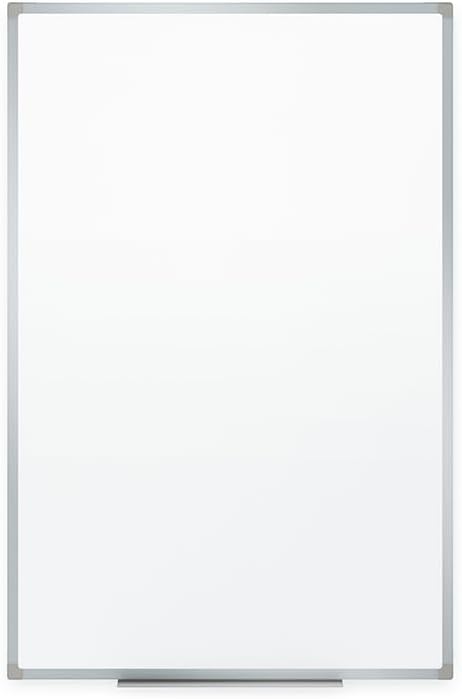 Mead White Board 24" x 18", Dry Erase Whiteboard For Wall, Non-Magnetic, White/Silver (85355)