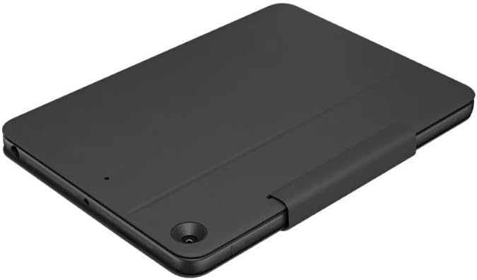 Logitech Rugged Folio - iPad (7th, 8th & 9th Generation) Protective Keyboard Case with Smart Connector and Durable Spill-Proof Keyboard Black 7.4" x 0.9" x 10.2"