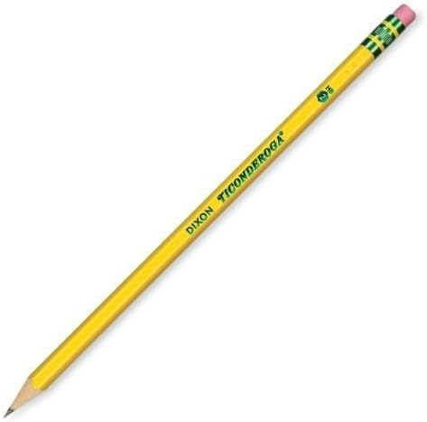 Ticonderoga Wood-Cased Pencils, Pre-Sharpened, 2 HB Soft, Yellow, 12 Count