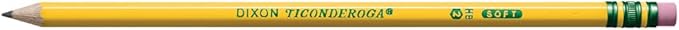 Ticonderoga Wood-Cased Pencils, Pre-Sharpened, 2 HB Soft, Yellow(Pack of 480)
