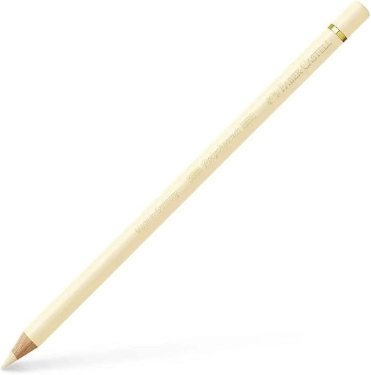 Faber-Castell Art & Graphic Polychromos Colour Pencil, (103), Ivory, for Art, Craft, Drawing, Sketching, Home, School, University, Colouring