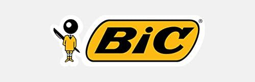 BIC Round Stic Grip Xtra Comfort Ball Pen Fine Point .8mm Black 3DOZEN GSFG11-BE