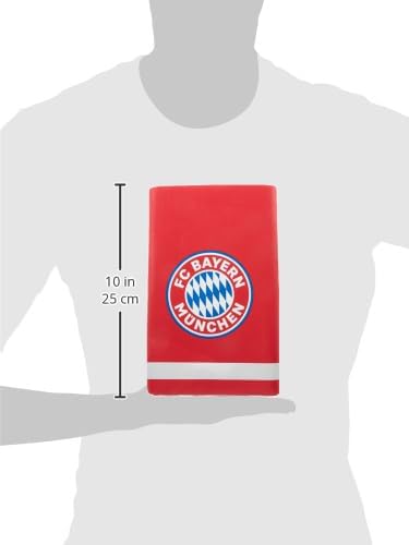 amscan 9906511 FC Bayern Munich Cloth 120 x 180 cm Blue/White/Red Paper Perfect for Fan or Football Party Table Decoration/Record Master Logo