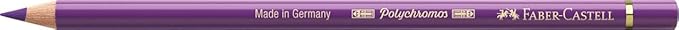 Faber-Castell Polychromos Artists' Single Pencil - Colour 160 Manganese Violet